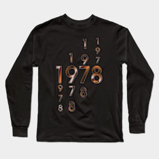 Année de naissance  1978 Long Sleeve T-Shirt